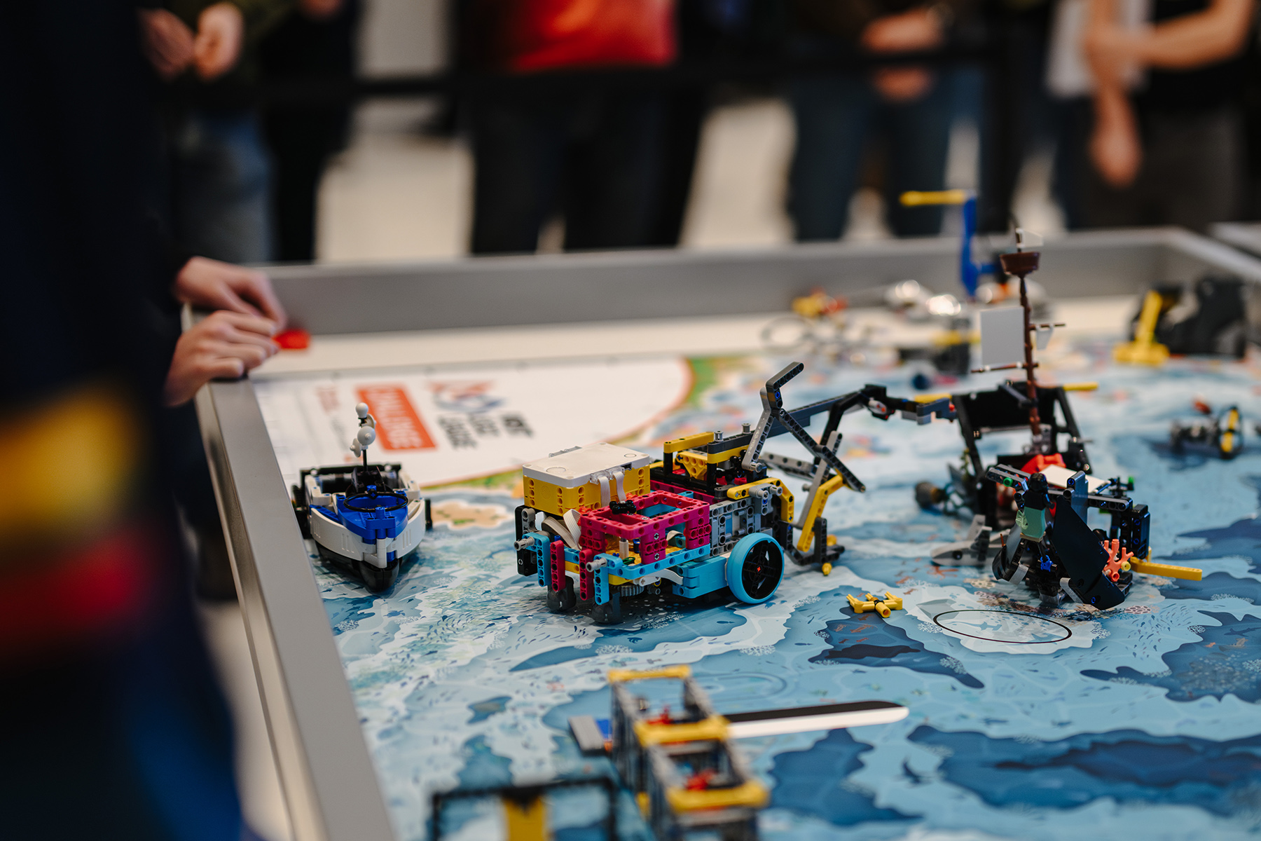First Lego League dirbtuvės